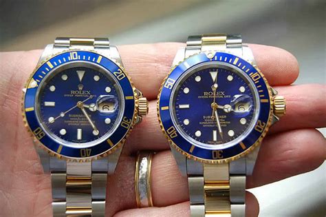 real counterfeit watches